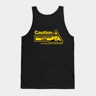 Caution - Compulsive Liar Tank Top